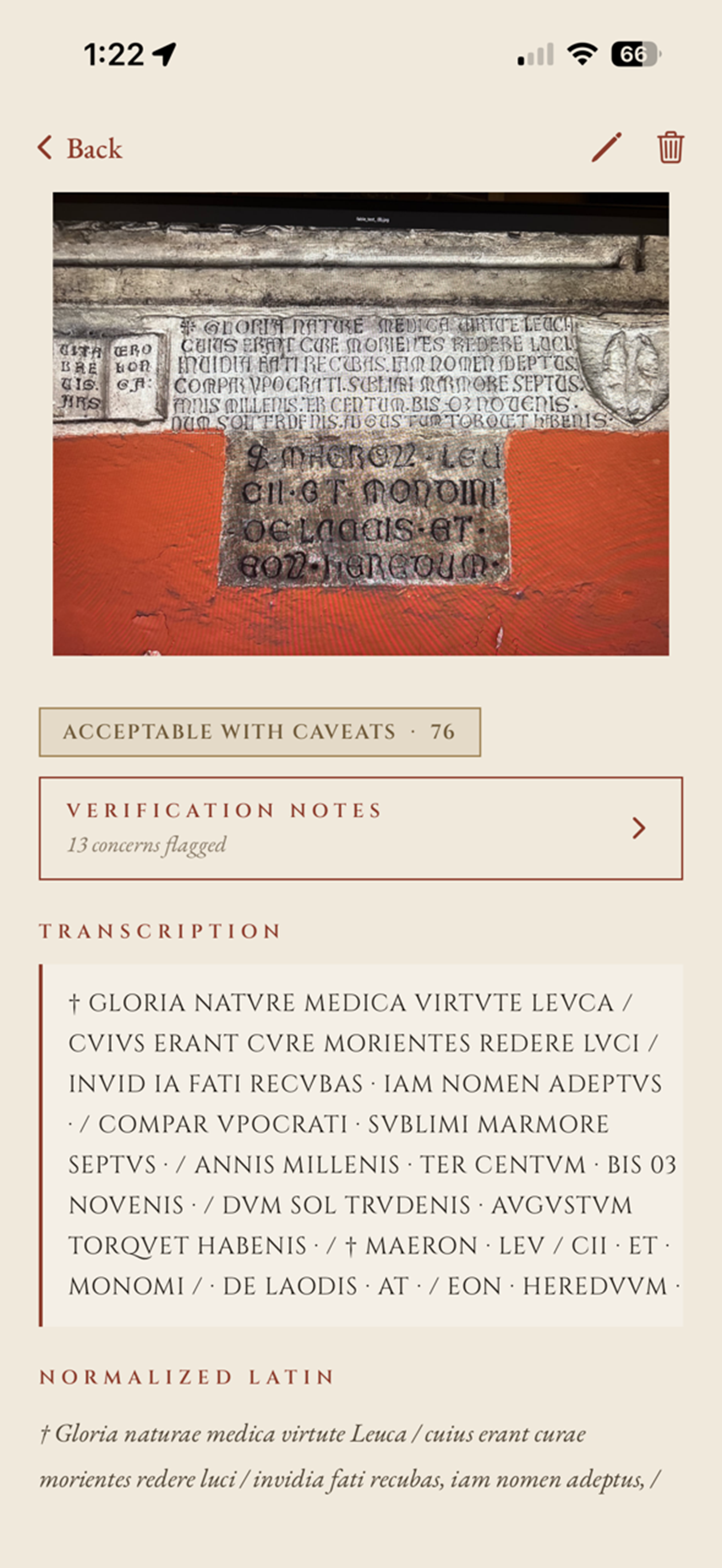 Lapidary - Latin Inscriptions screenshot 7
