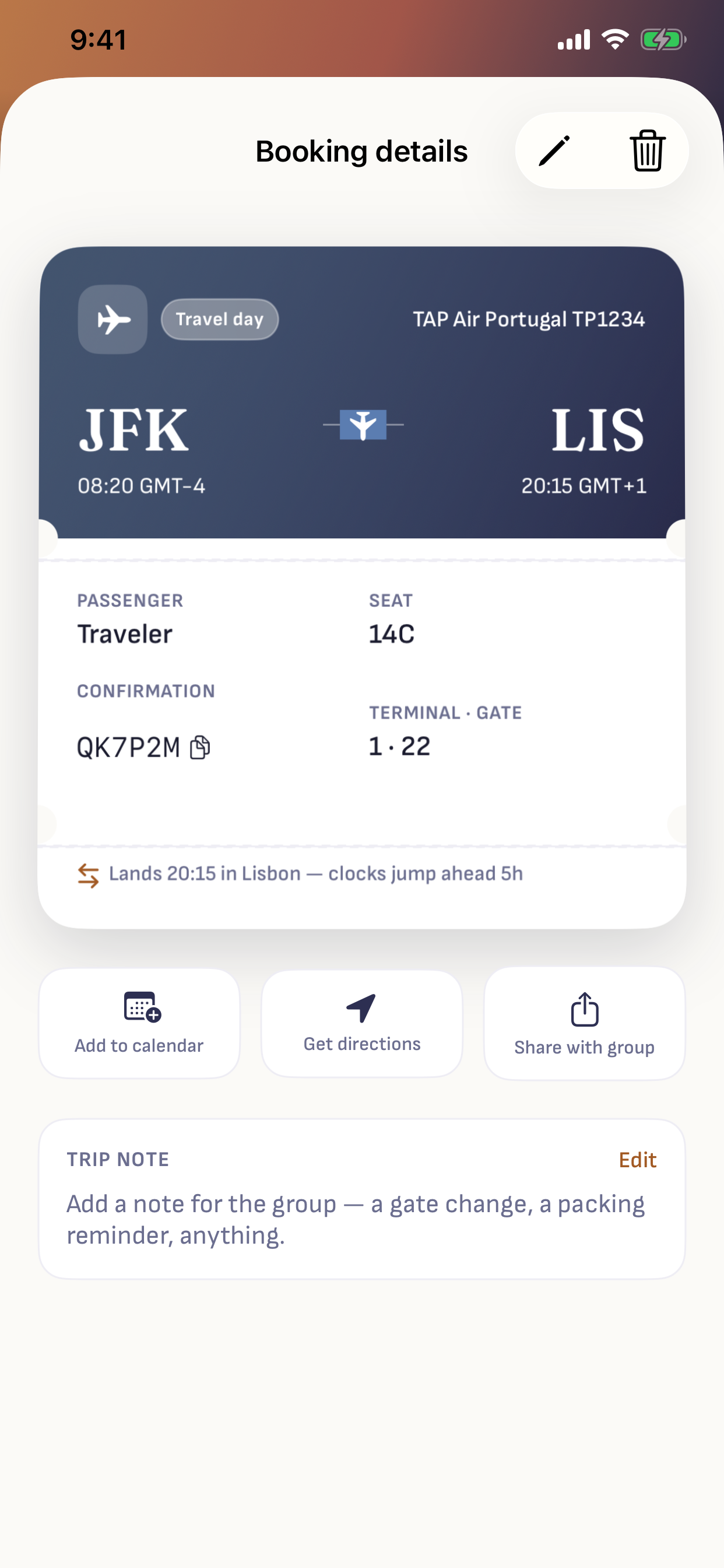 Tripto — Trip Organizer screenshot 5
