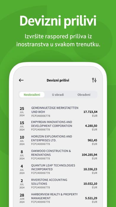 OTP biznis m-bank Screenshot