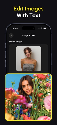 AI Image Generator with Imagio iPhone screenshot