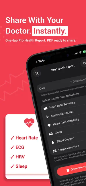 CardioSense - Heart Monitoring screenshot 3