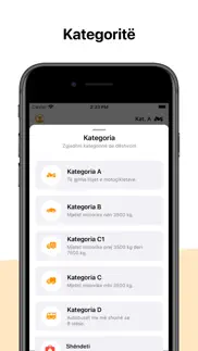 autoshkolla kosovë - testet iphone screenshot 1