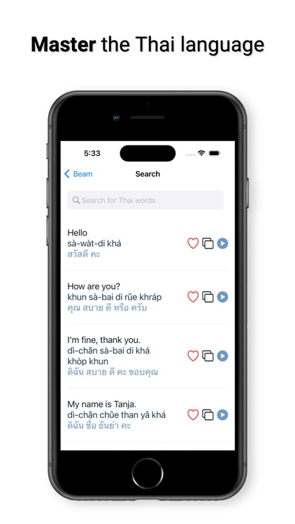 Beam: Learn & Speak Thai screenshot-7