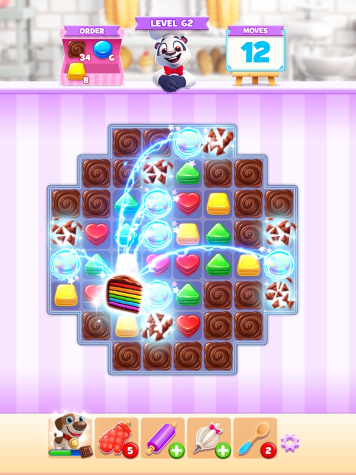 #6. Cookie Jam: Match 3 Games (iOS) Bởi: Jam City, Inc.