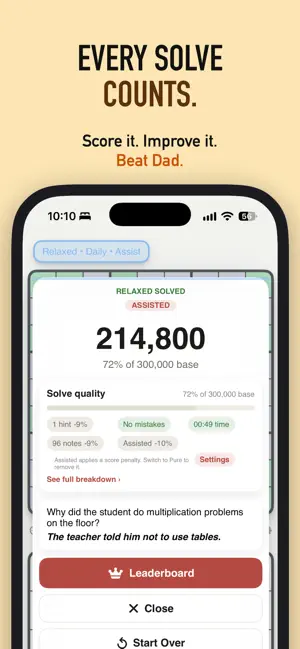 Sudoku for Dad screenshot 4