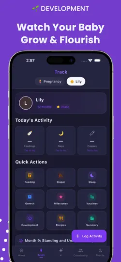 NurtureAI: AI Pregnancy & Baby iPhone Screenshot 4