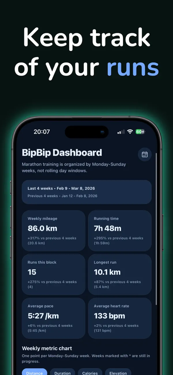 Screenshot #1 pour BipBip Running