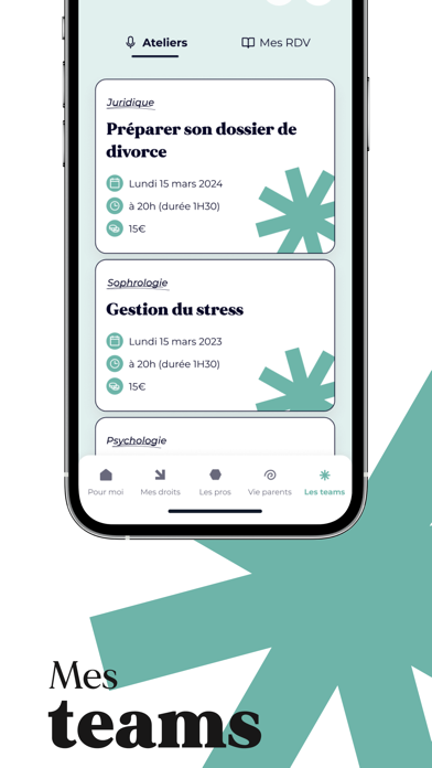 Team'Parents: Droits & Soutien Screenshot