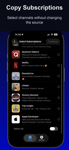 TubeTransfer screenshot