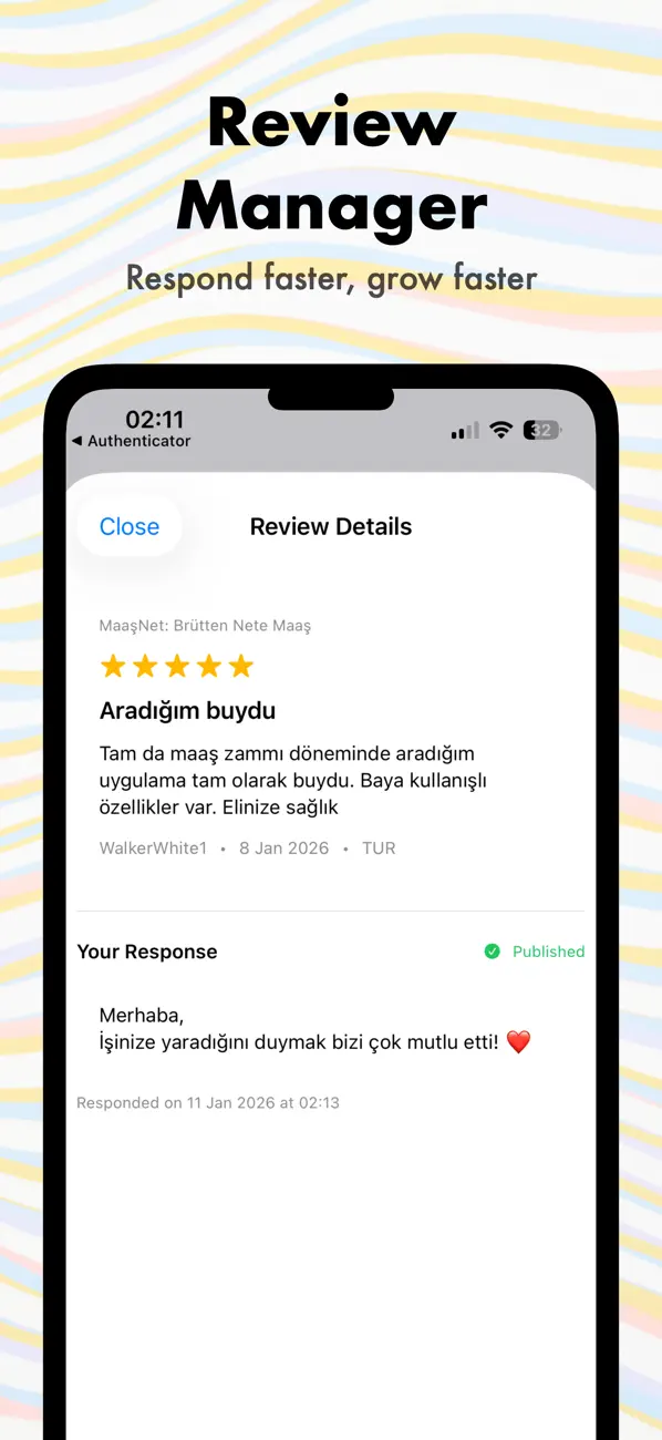 #6. StoreMate: ASO & Data Magic (iOS) Ved: HAKAN AKYAZ