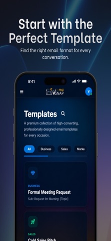 VSNAP Mail screenshot