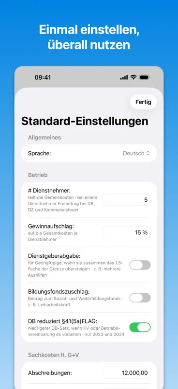 BruttoNetto – Gehaltsrechner screenshot 7 of 8