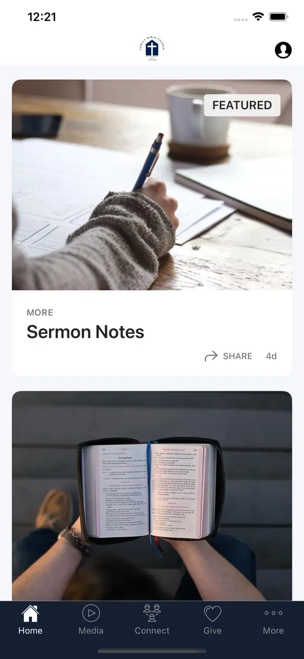 Screenshot #1 pour Family Bible Church (OH)