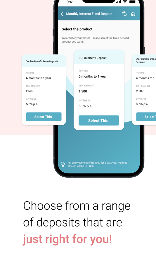 #4. BOI Mobile (iOS) 由: Bank of India