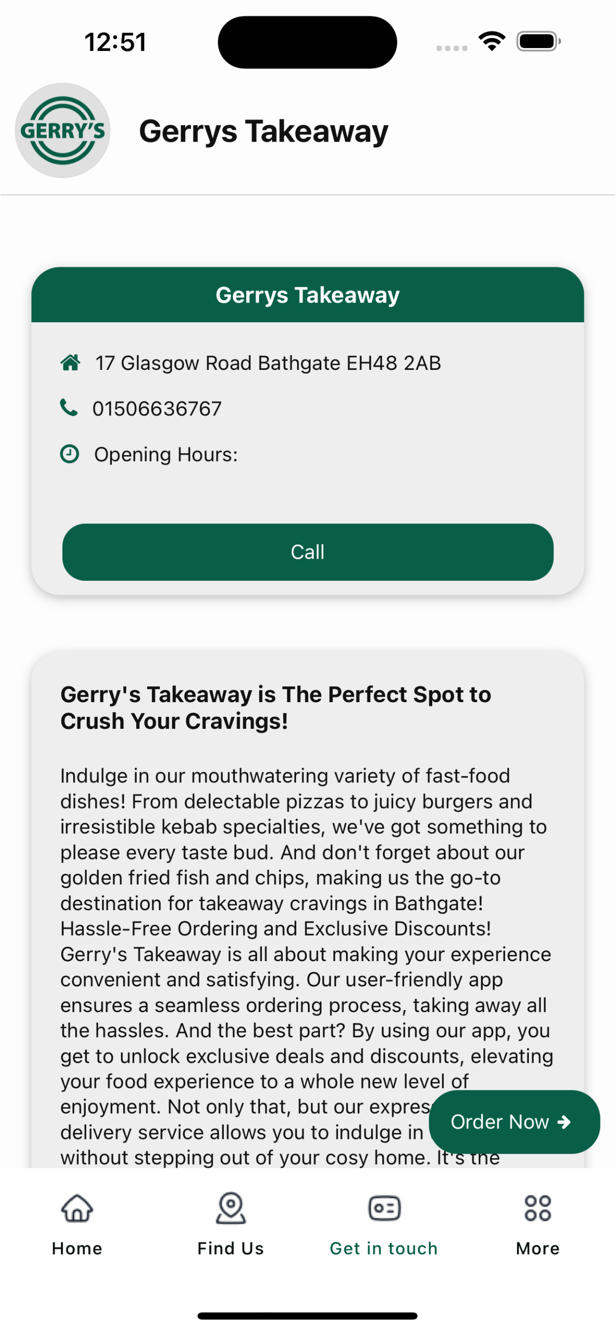 Gerry's Takeaway