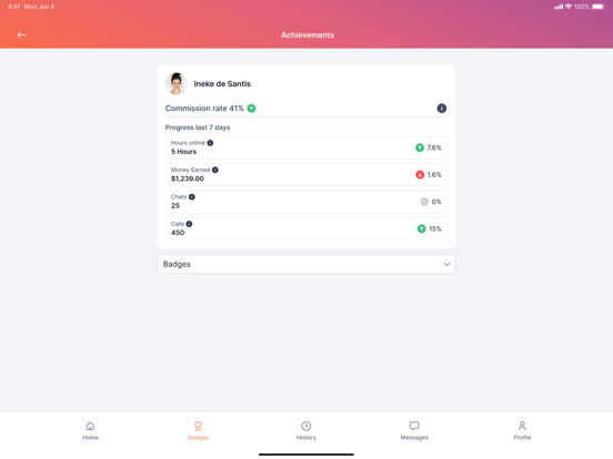 Astroclub iPad screenshot 7 - Entertainment app