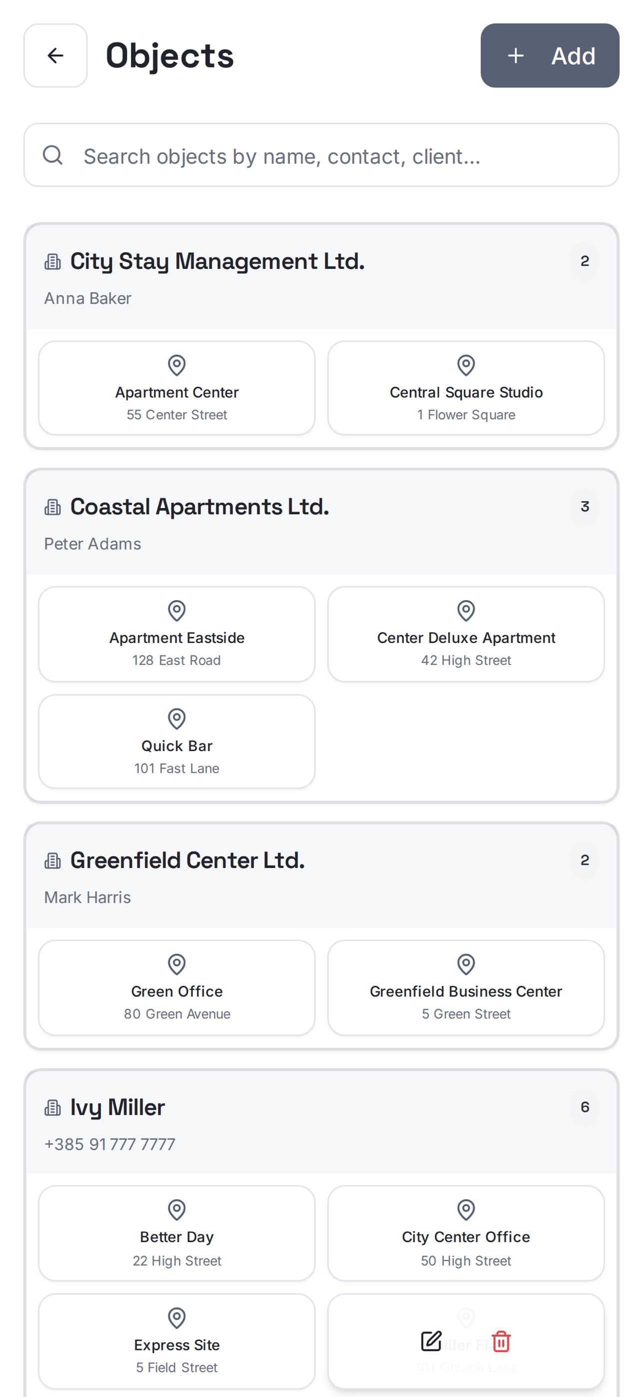 Screenshot 4 of DTS Clean - Cleaning Manager