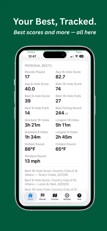 DuffMate: Golf Shot Tracker screenshot 6 of 8