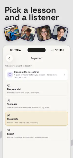Unfog: Feynman Study Notes screenshot 3