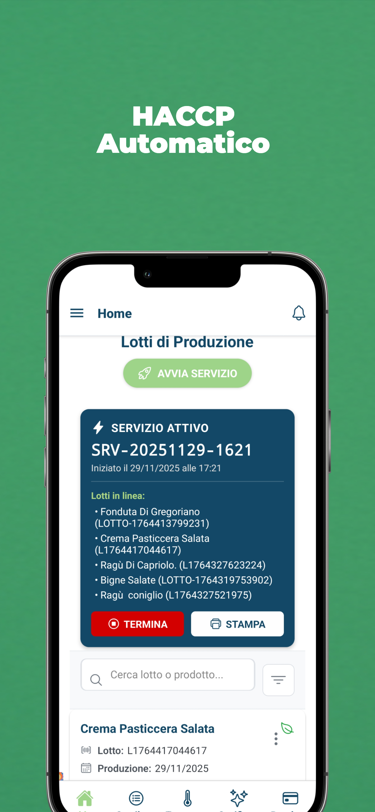 Veridia: HACCP, AI & Sensori