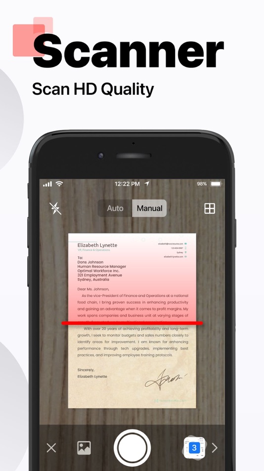#2. PDF Scanner・Doc Scanner App (iOS) Podle: Hazel Mobile