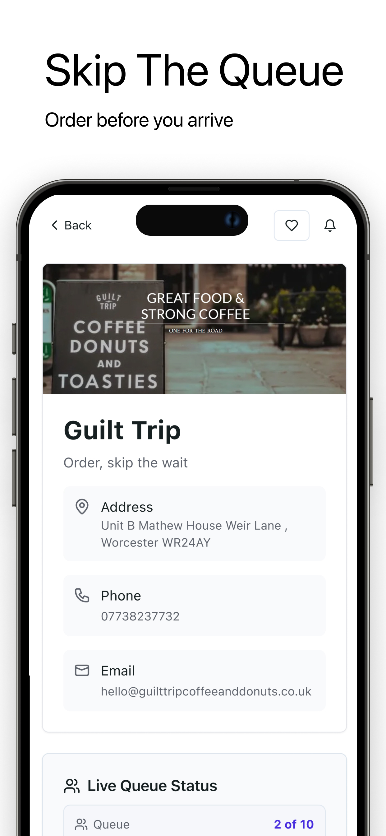 ForgetTheQ: Order, Skip Wait screenshot 2
