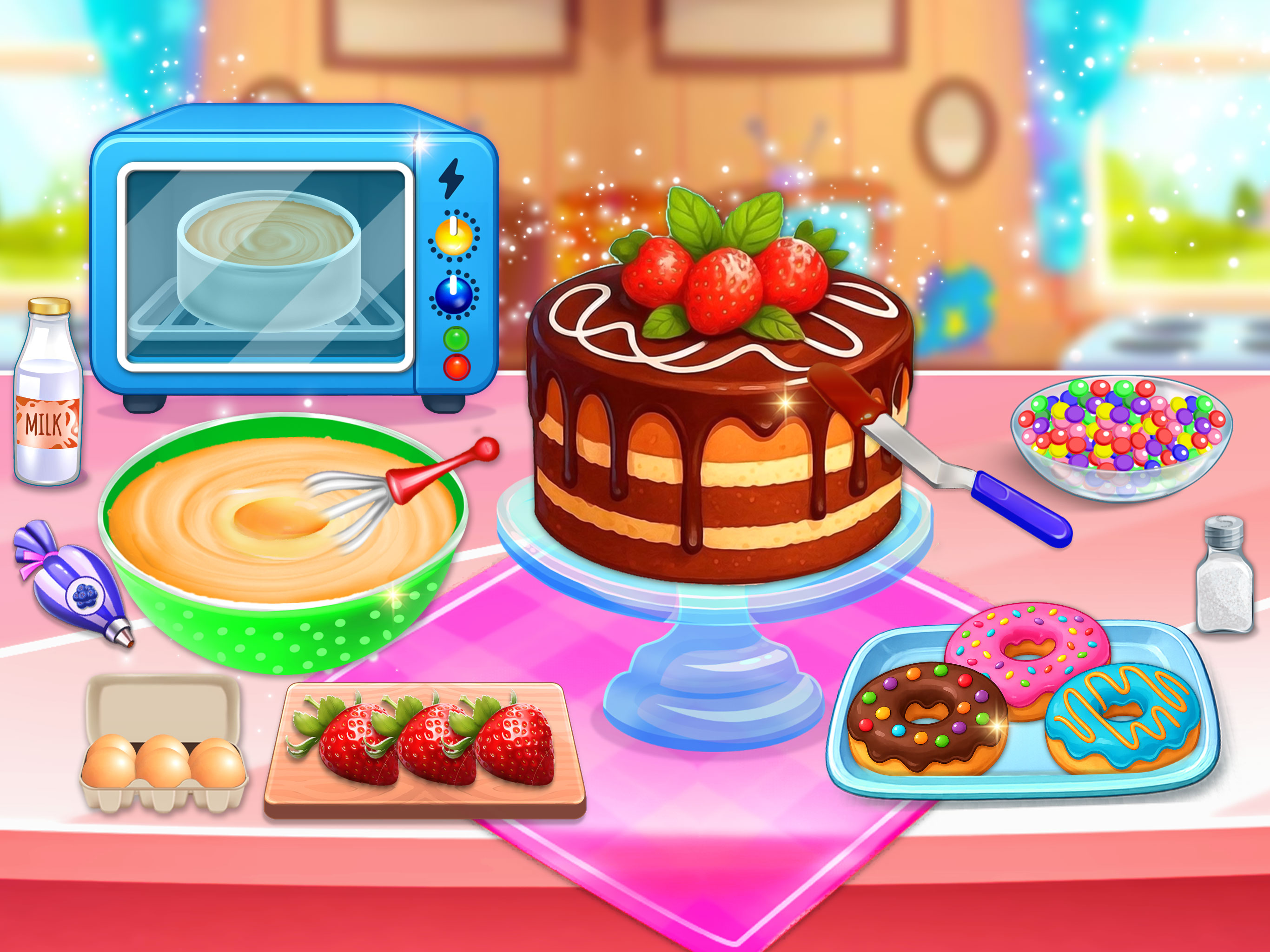 ASMR Baker - Cake Baking Games