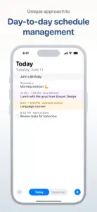 Agendus – day-to-day planner screenshot #1 for iPhone