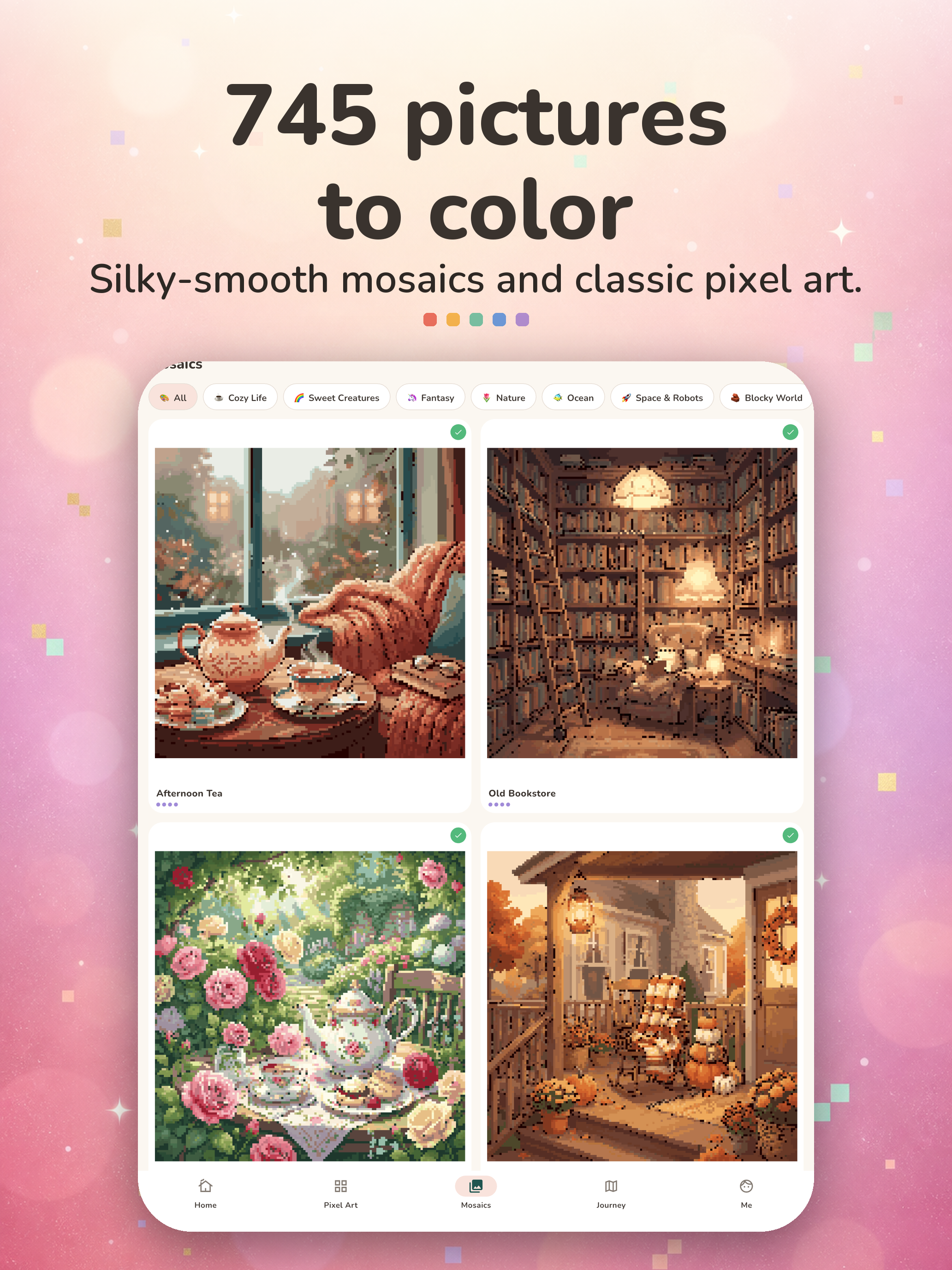 Pixel Art Color by Number Fun screenshot 12