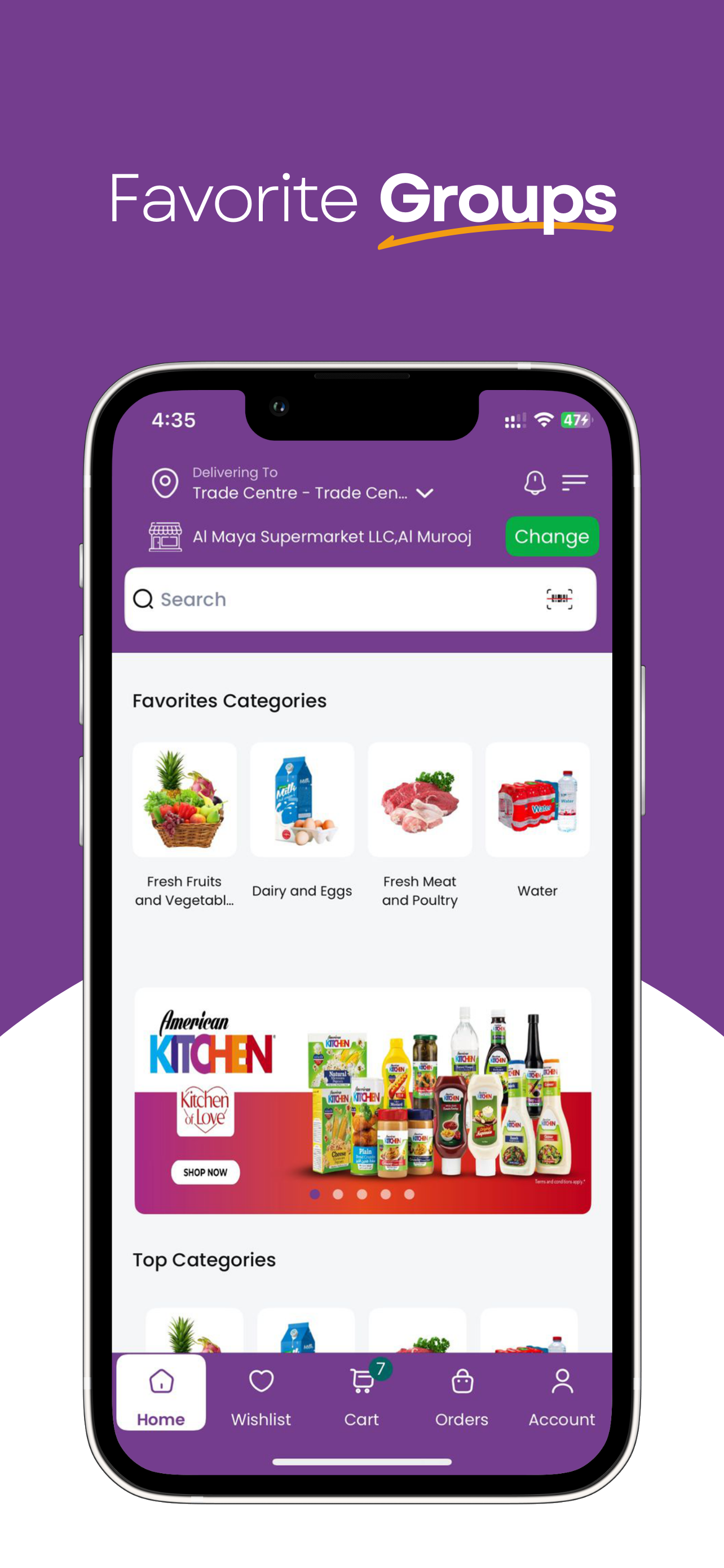 Conektr: Groceries & more screenshot 4