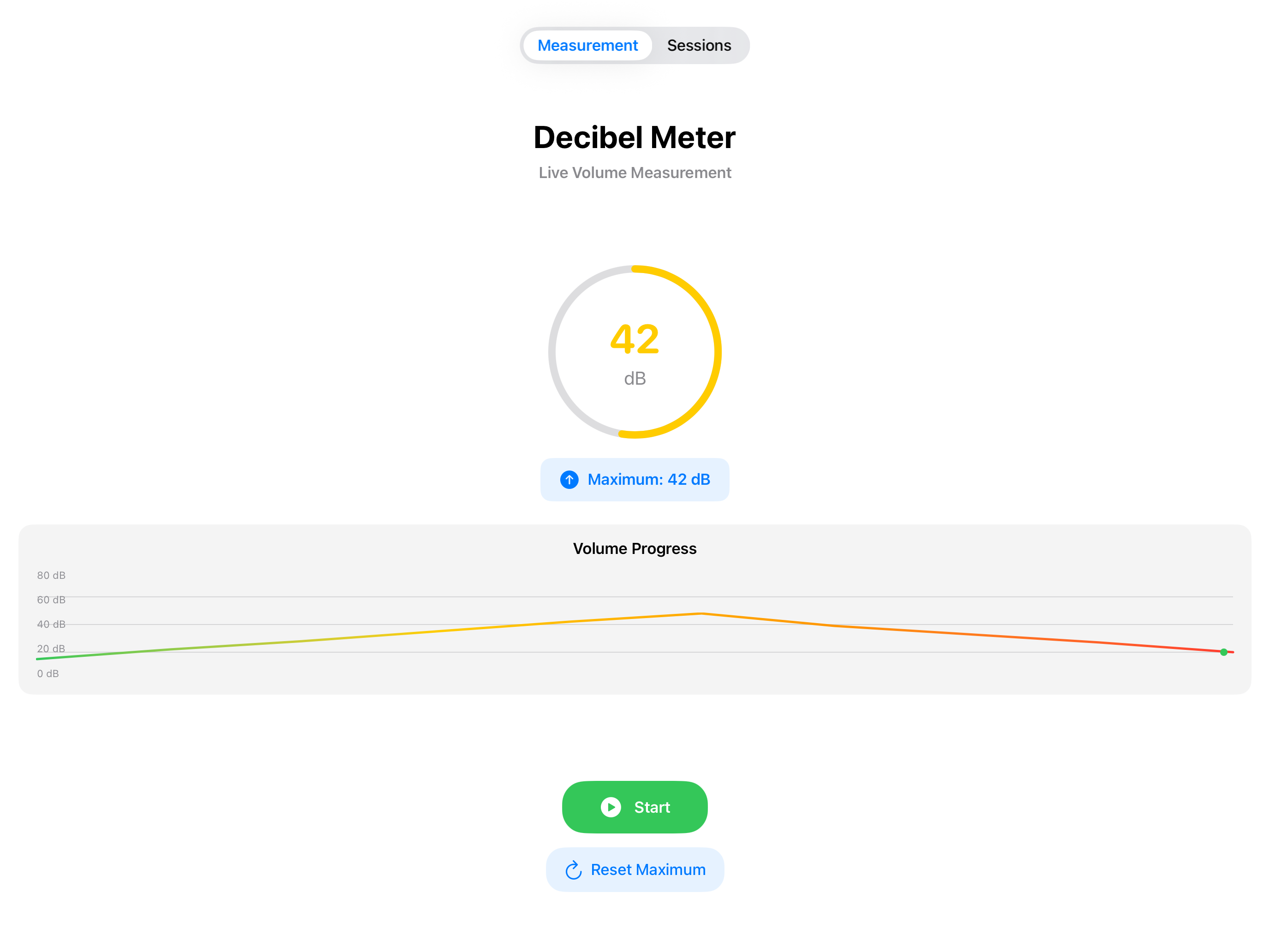 Simple dB Meter screenshot 8