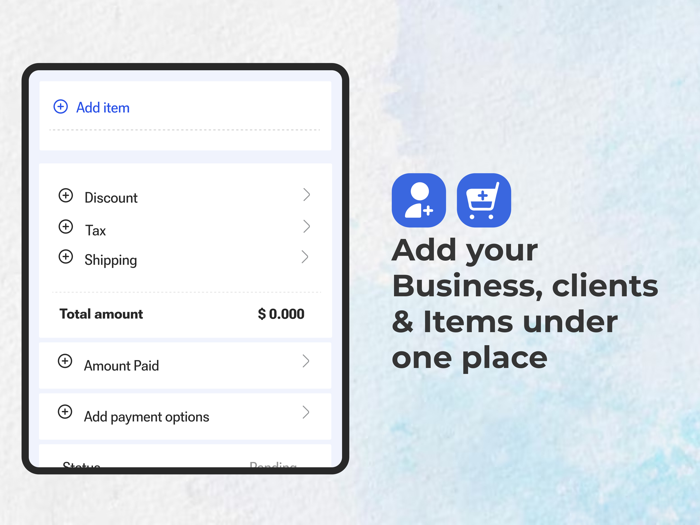 Invoice  Estimate Maker