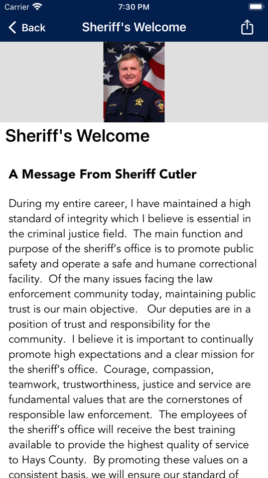 #2. Hays County TX Sheriffs Office (iOS) 由: Hays County Sheriffs Office