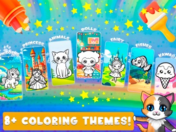Colouring for kids - Hawkie iPad screenshot