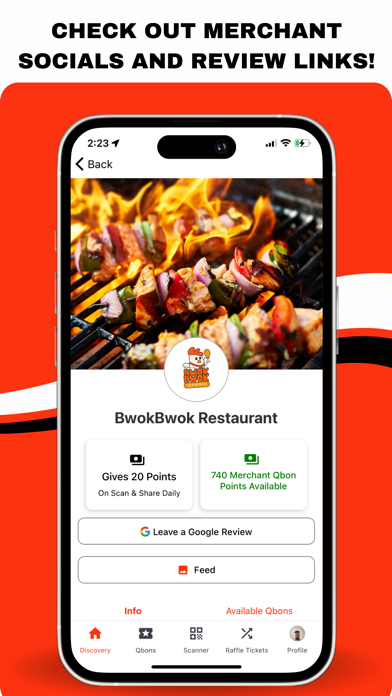 Qbon: Scan, Share, Save iPhone screenshot 2 - Shopping app