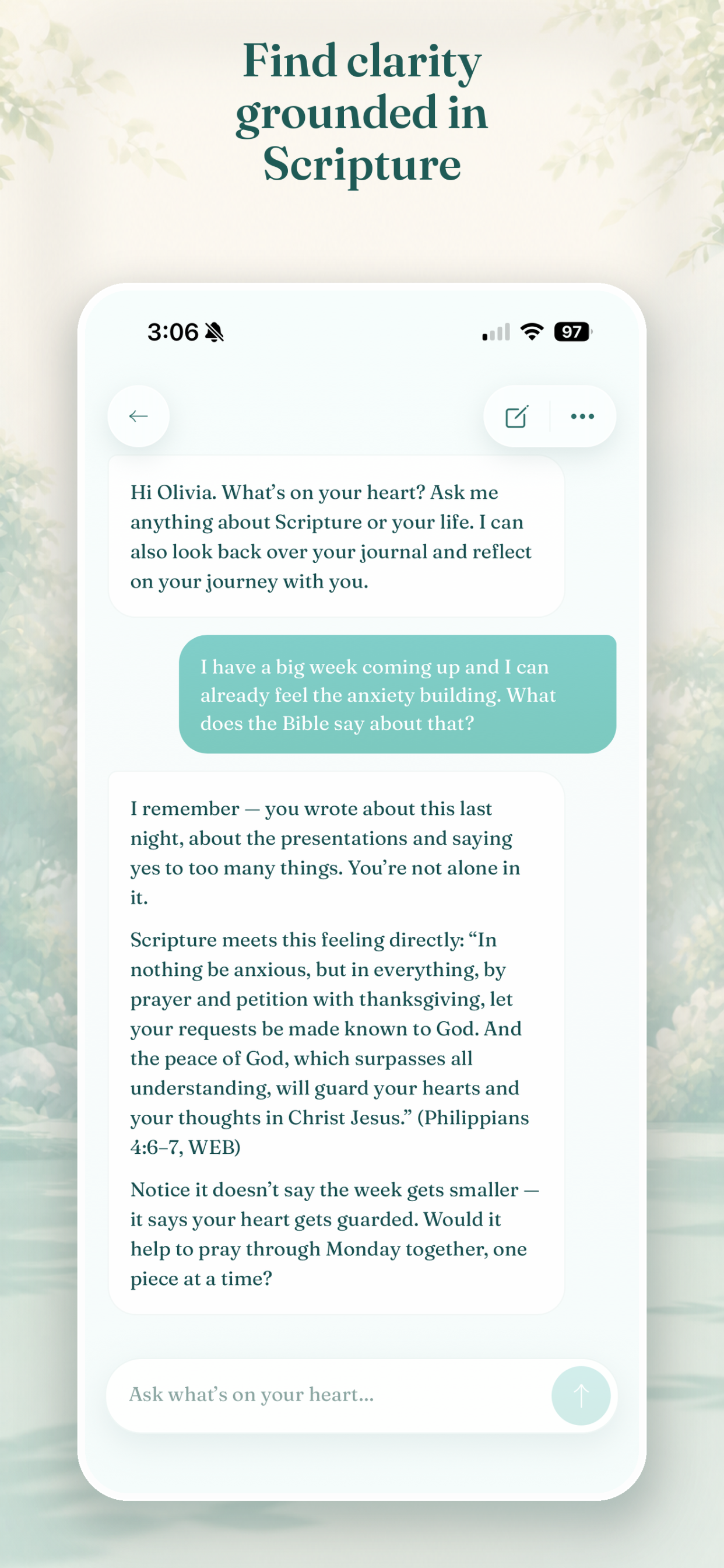 Eden: Faith Journal & Bible screenshot 4