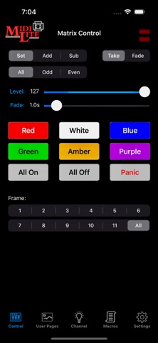 MLcontrol screenshot