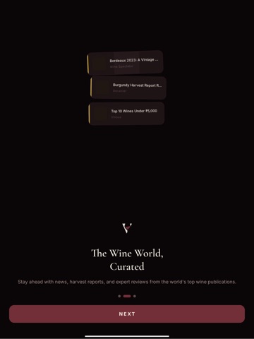 Vino Wine iPad screenshot