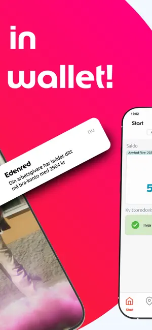 Edenred Sweden iPhone screenshot 2