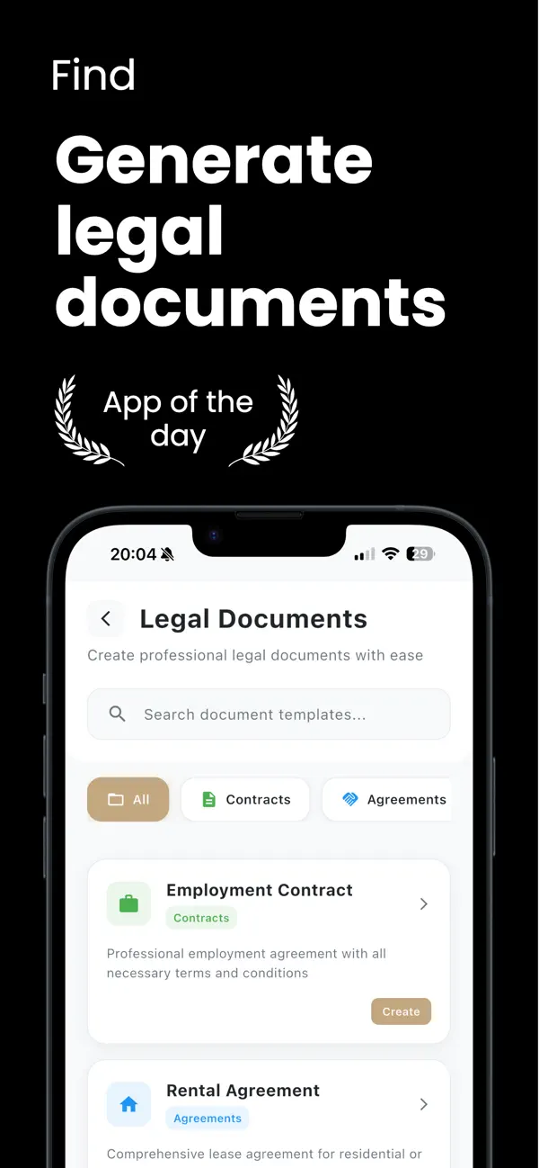 Screenshot #2 pour Handle Law