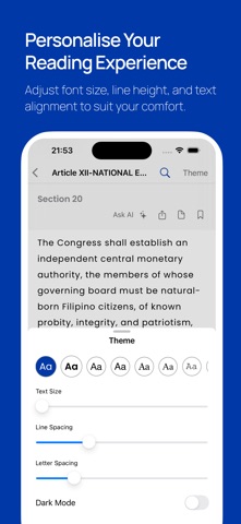Philippines Constitution 1987 Screenshot 4 of 6