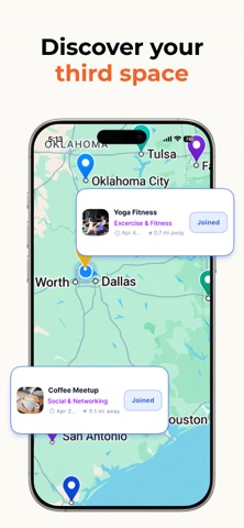 JoinIN Social iPhone screenshot