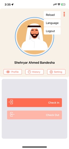 Algoras Attendance App screenshot