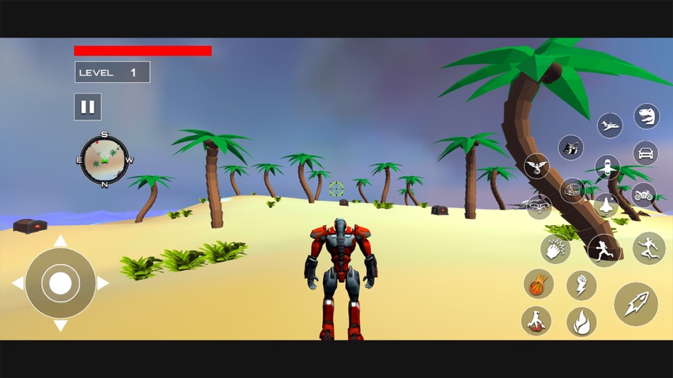 #7. Real Robot Car Transform Game (iOS) Podle: Bushra Malik