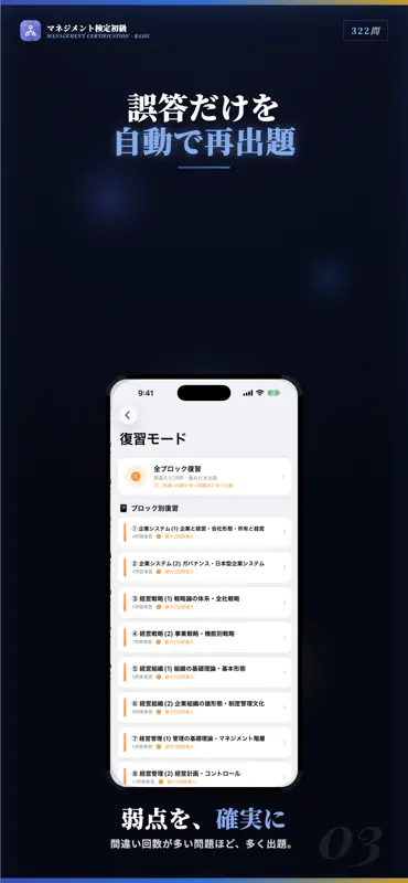 マネジメント検定初級 試験対策｜問題集 screenshot 3 of 5