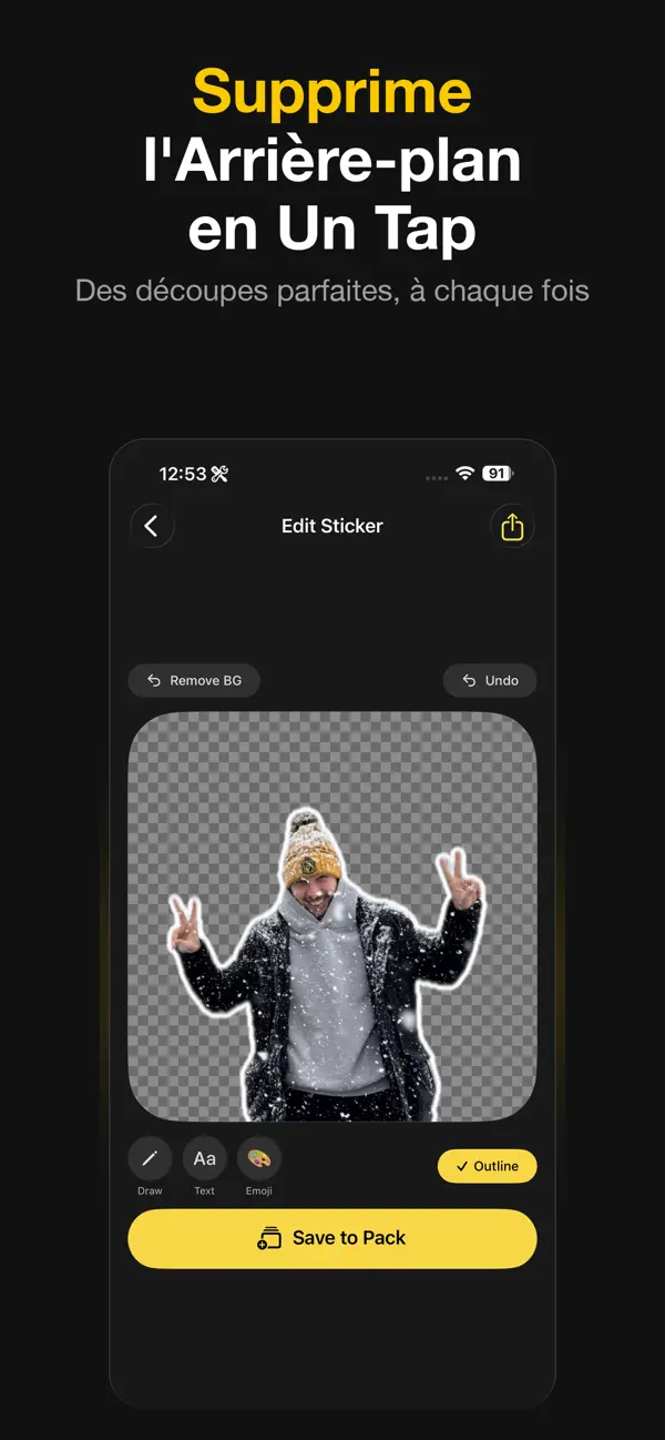 Screenshot #2 pour Stickerpunk: Telegram Stickers