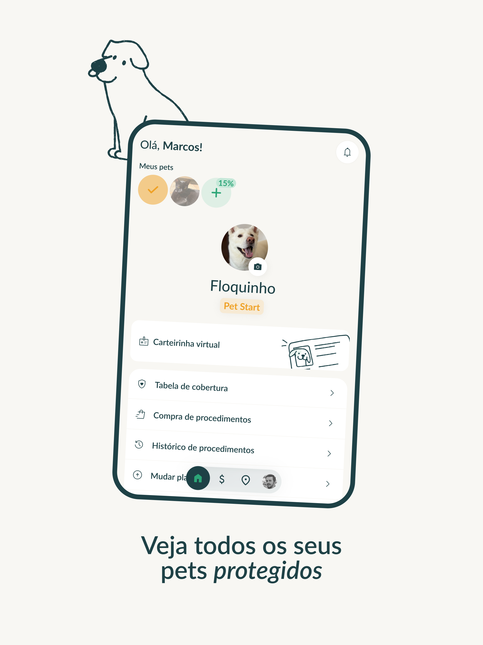 Dog Life: plano de saúde pet screenshot 7