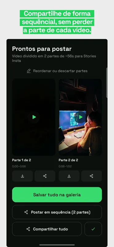 ClipCut - Divisor de vídeos screenshot 5 of 7