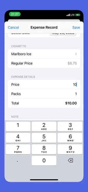 Quit Smoking Vaping Smoke Free screenshot 4