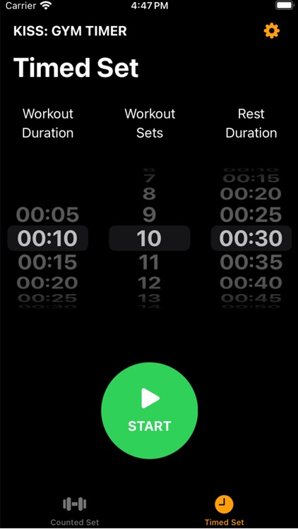 KISS Gym Timer Lite screenshot-4